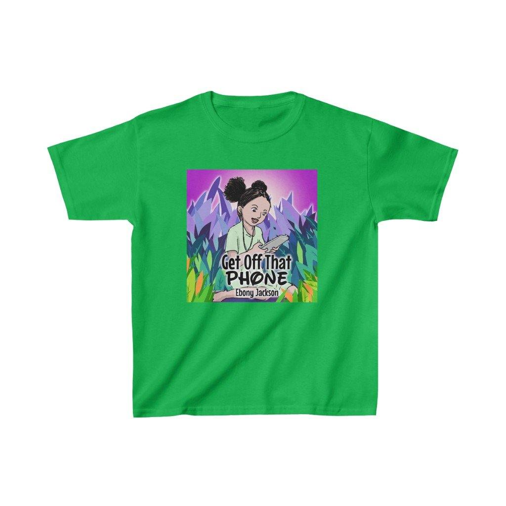 New Release "Get Off That Phone" Children's Book Heavy Cotton™ Tee - ShopEbonyMonique