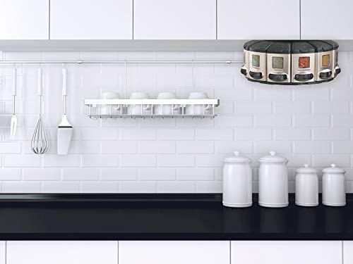 KitchenArt 57010 Select-A-Spice Auto-Measure Carousel Professional Series, Satin - ShopEbonyMonique