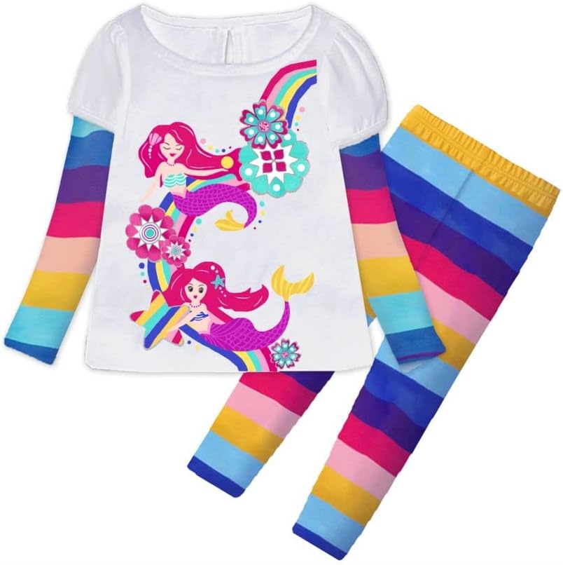 EM girls clothes toddler outfits - little kids shirts & leggings winter fashion clothing sets, cute birthday gifts - ShopEbonyMonique