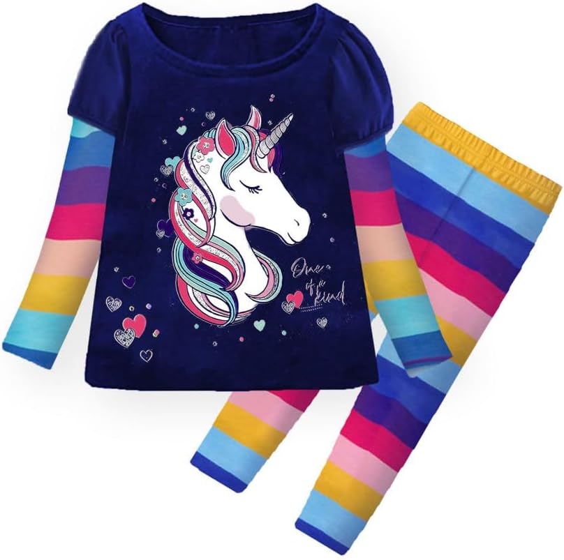 EM girls clothes toddler outfits - little kids shirts & leggings winter fashion clothing sets, cute birthday gifts - ShopEbonyMonique