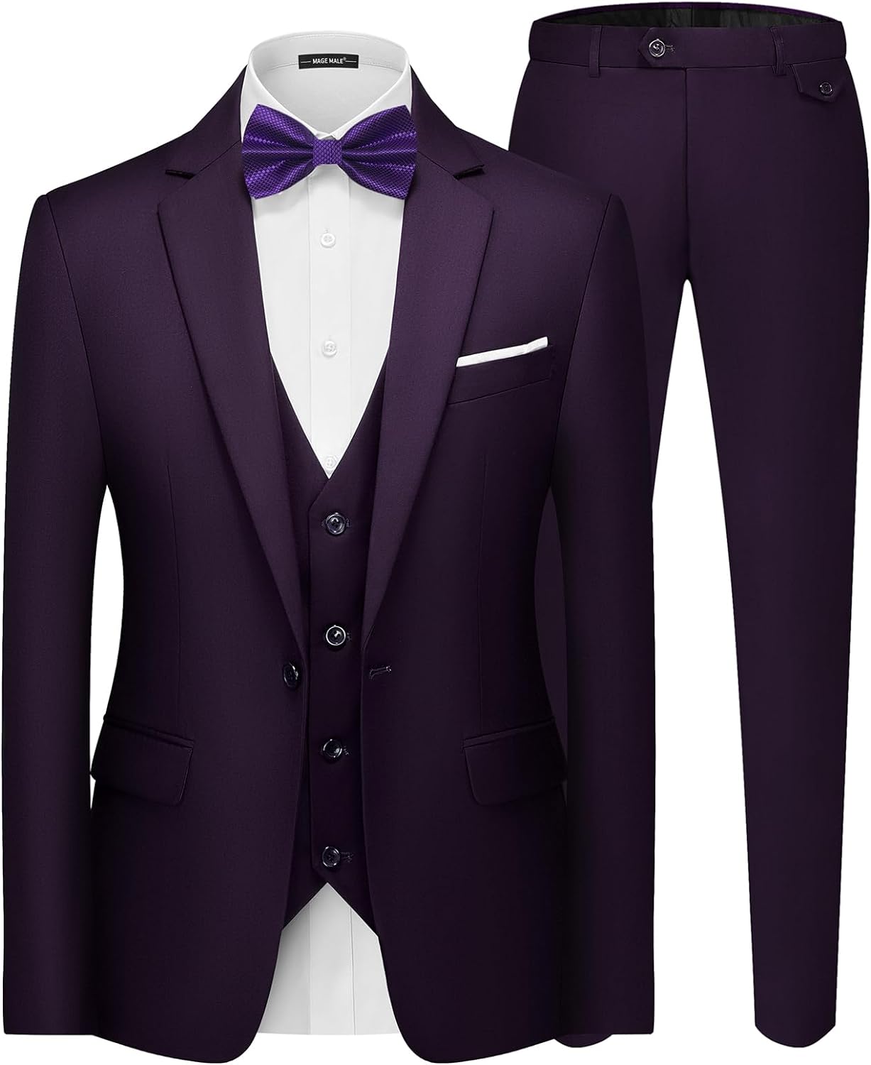 EM Men's 3 Pieces Suit - ShopEbonyMonique