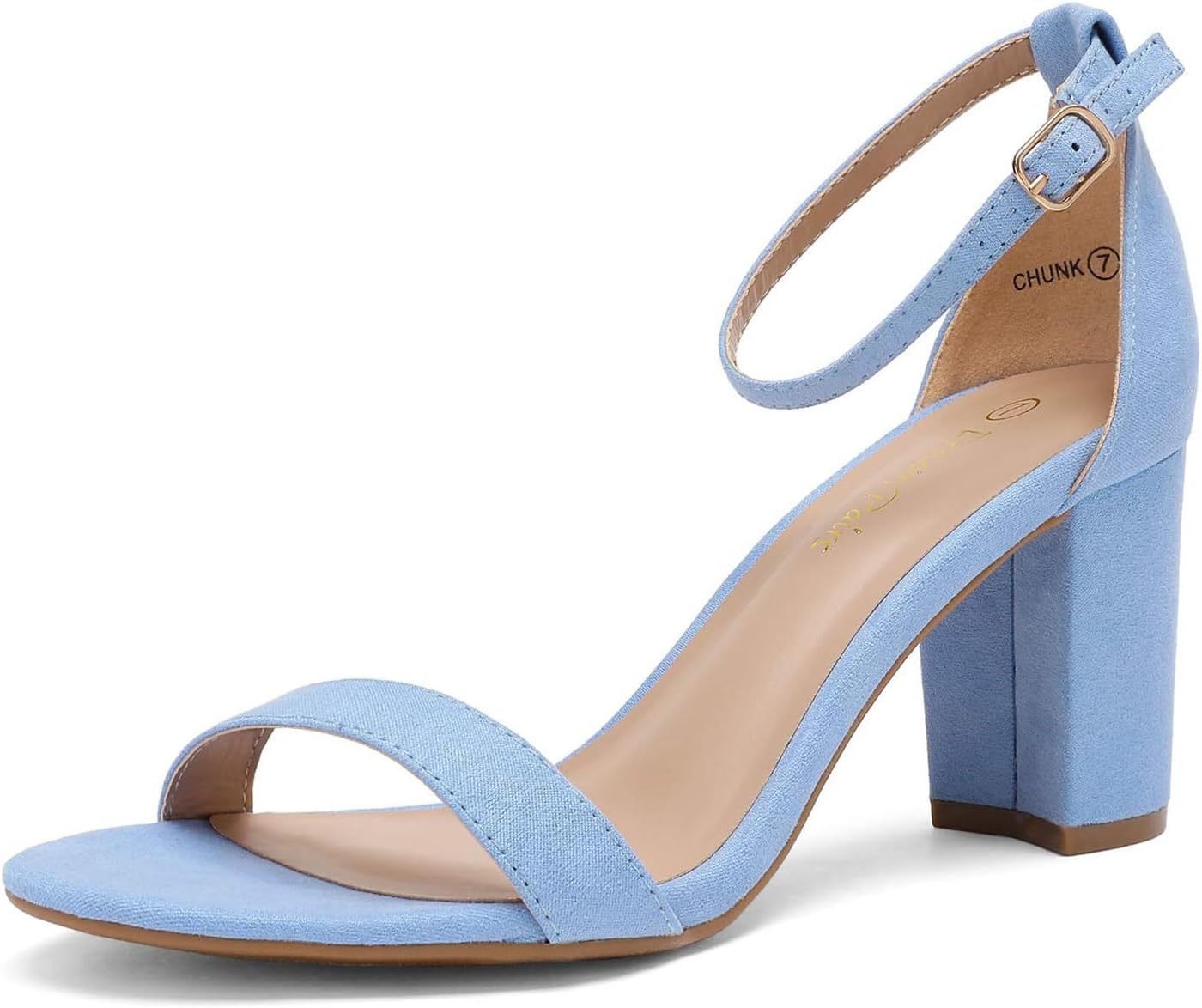 EM Women's Chunk Low Heel Pump - ShopEbonyMonique