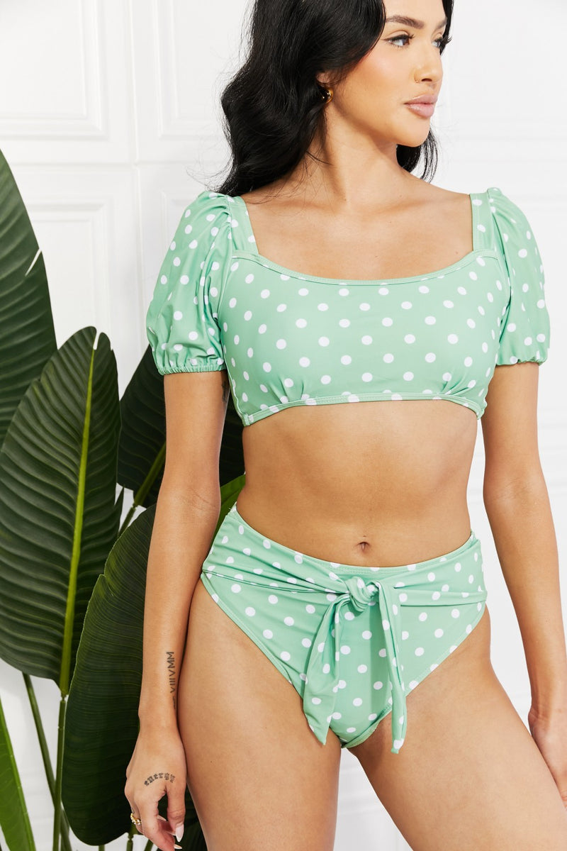 Vacay Puff Sleeve Bikini - ShopEbonyMonique