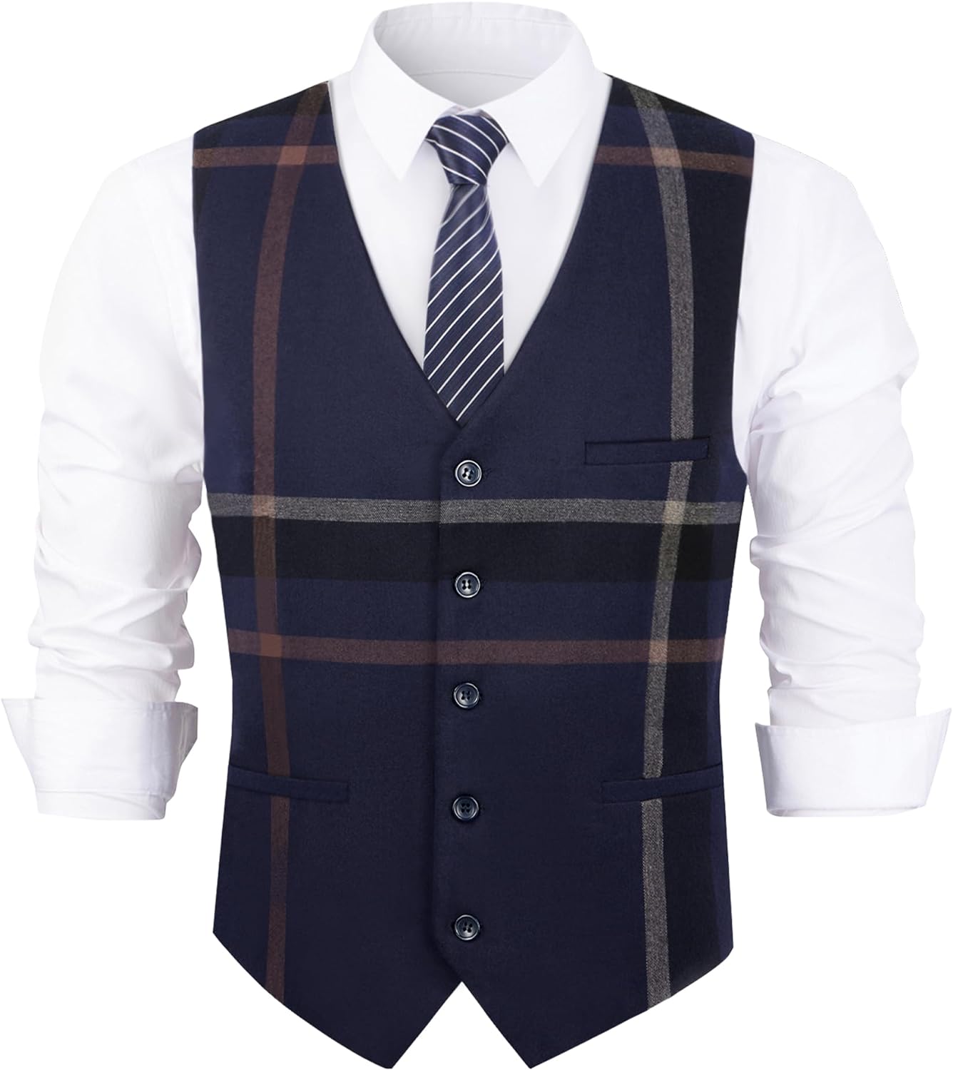 Men’s 3-Piece Plaid Suit - ShopEbonyMonique