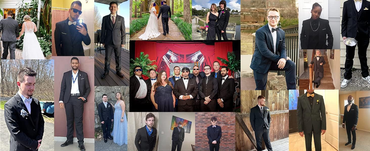 EM Men's 3 Pieces Suit - ShopEbonyMonique