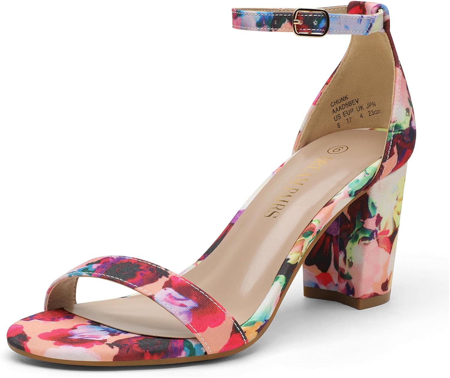 EM Women's Chunk Low Heel Pump - ShopEbonyMonique