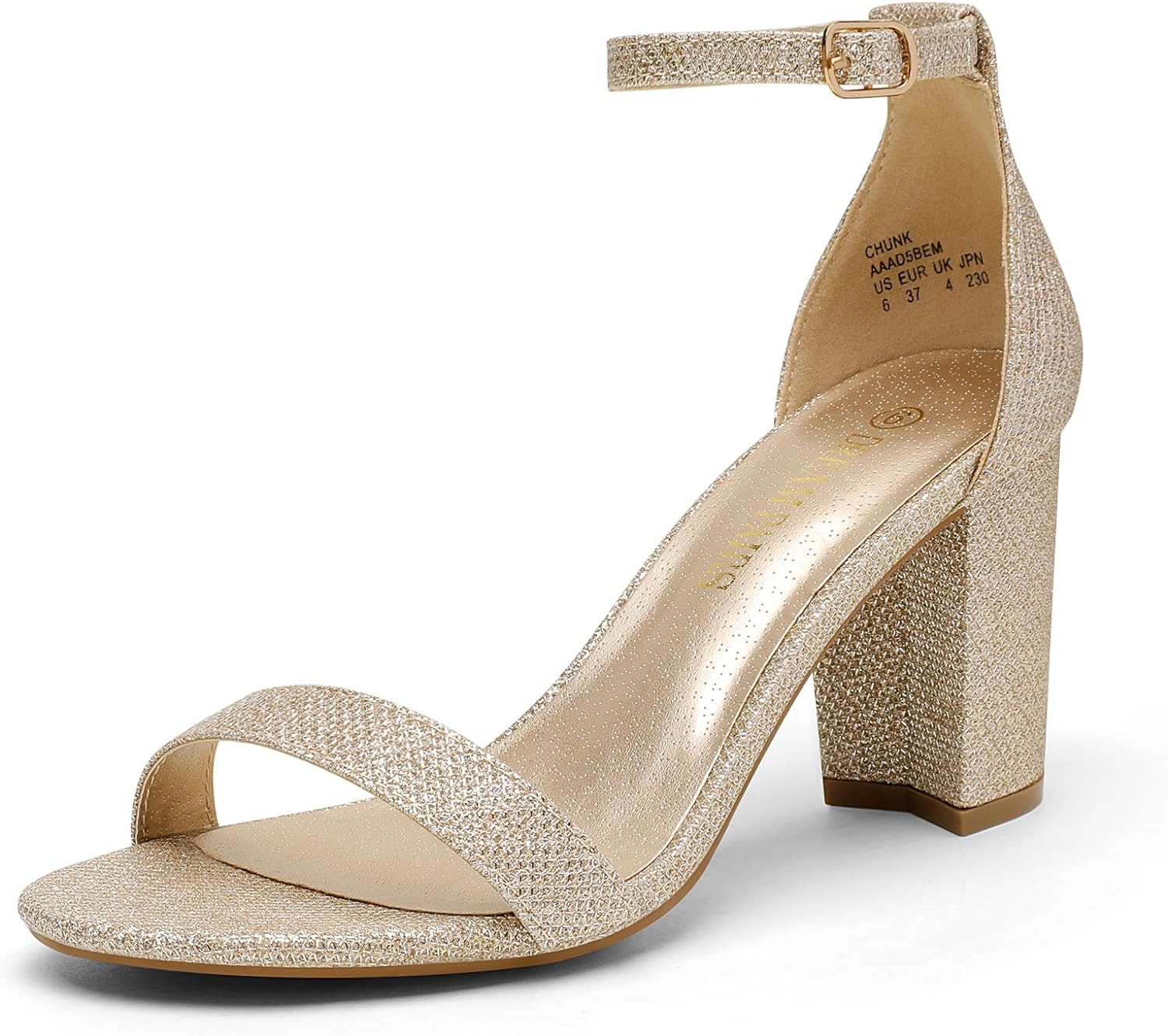 EM Women's Chunk Low Heel Pump - ShopEbonyMonique