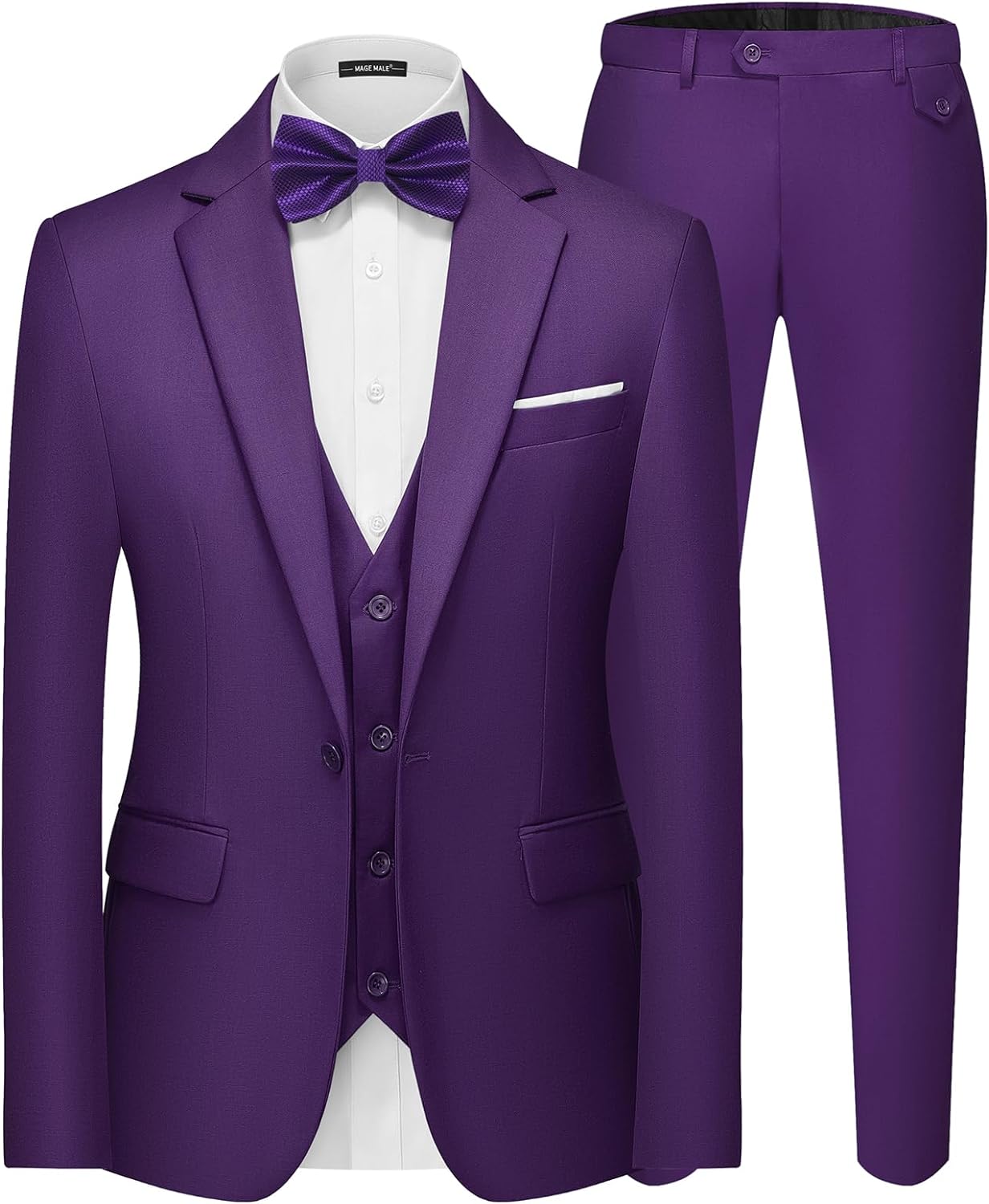 EM Men's 3 Pieces Suit - ShopEbonyMonique