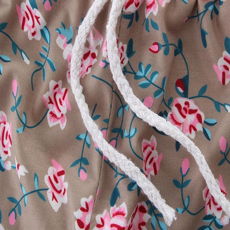 Ke'mora Winter Sports Floral Hooded Set - ShopEbonyMonique