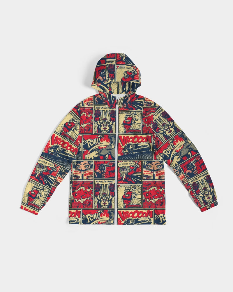 Comic Art Men's Windbreaker - ShopEbonyMonique