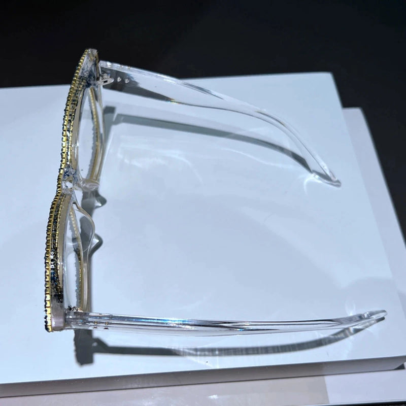 Cat Eyes Stone Glasses - ShopEbonyMonique