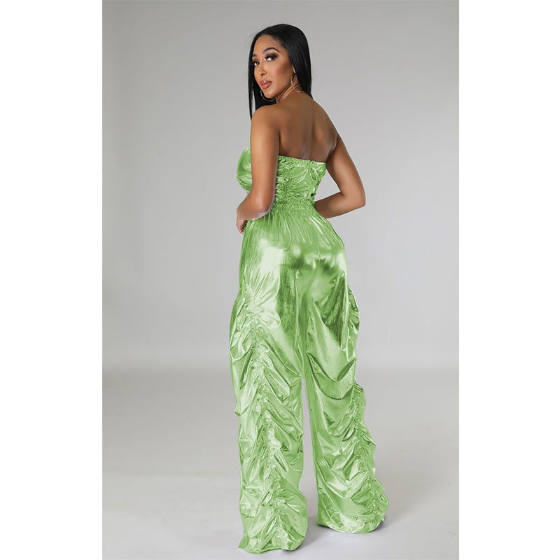 Crop Top and Ruffles Set - ShopEbonyMonique