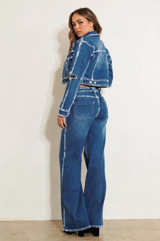 Crossed Out  wide jeans - ShopEbonyMonique