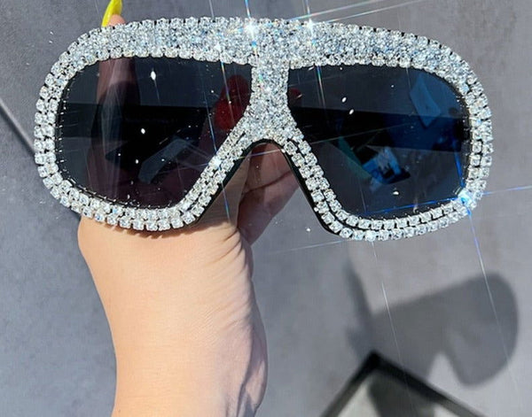 Designer Bling Y2K Sunglasses - ShopEbonyMonique
