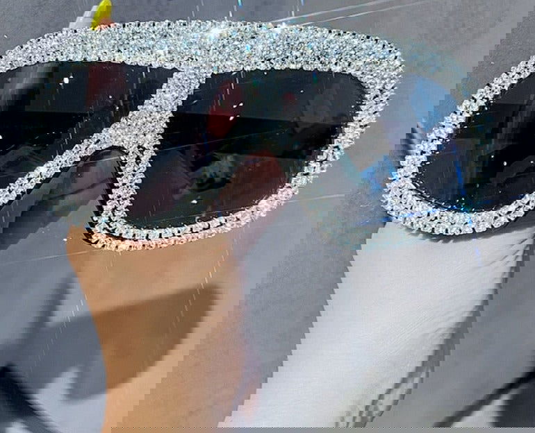 Designer Bling Y2K Sunglasses - ShopEbonyMonique