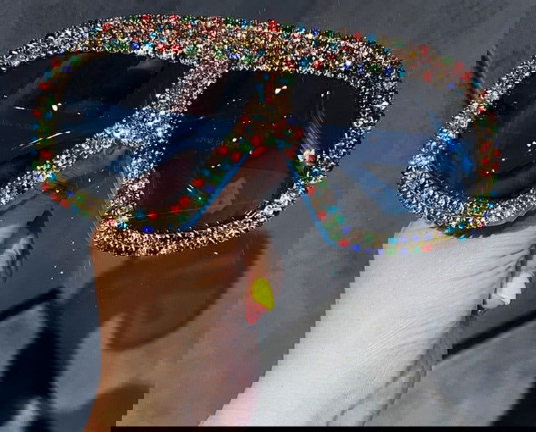 Designer Bling Y2K Sunglasses - ShopEbonyMonique
