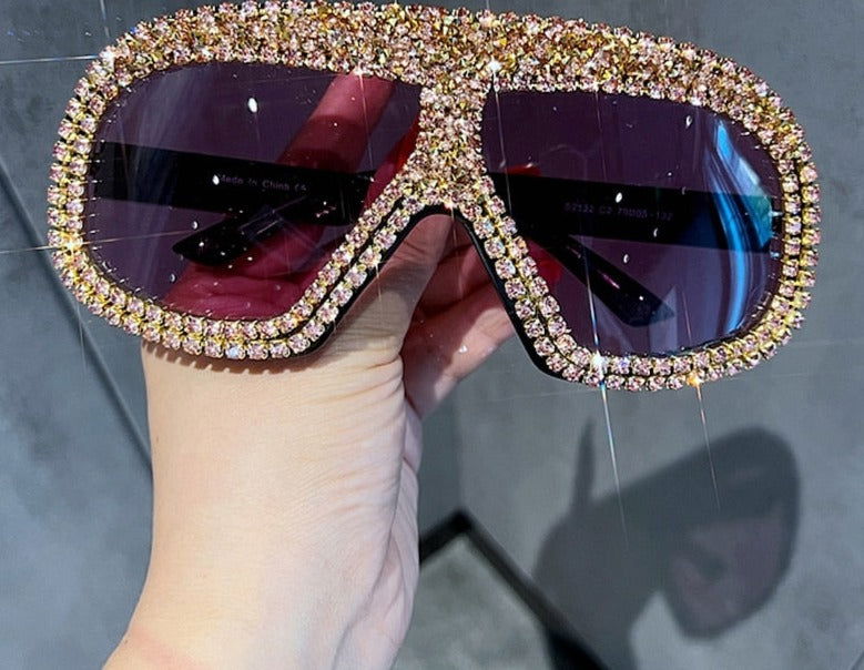 Designer Bling Y2K Sunglasses - ShopEbonyMonique