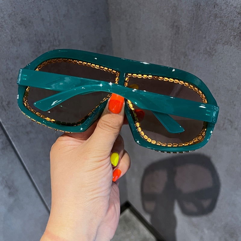 Designer Bling Y2K Sunglasses - ShopEbonyMonique