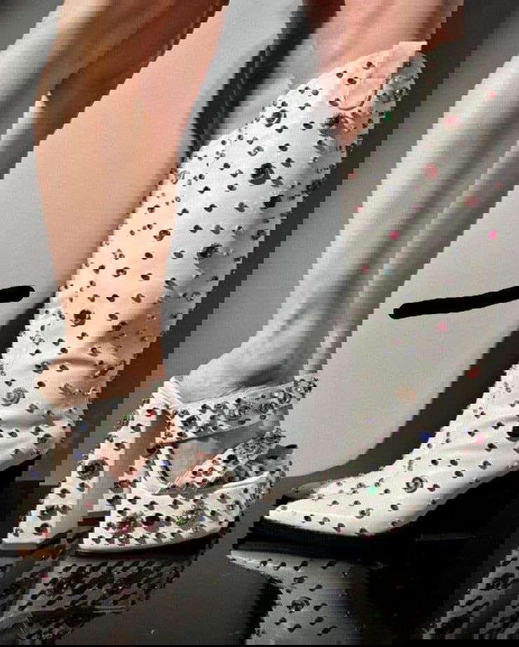 Diamond Pointed Toe Knee-High - ShopEbonyMonique