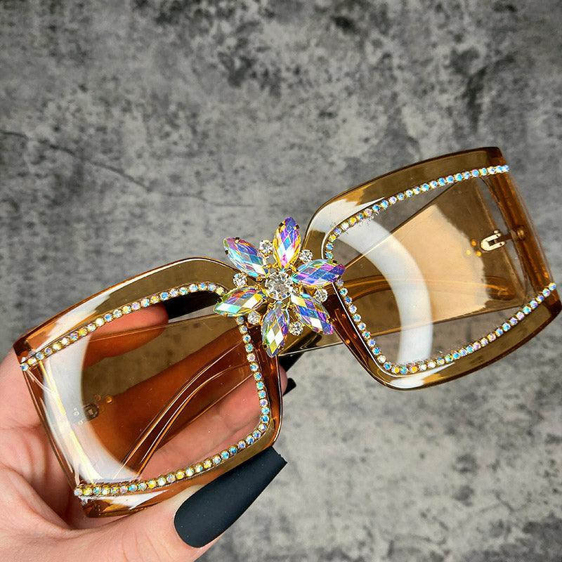 Diamond Vintage Sunglasses - ShopEbonyMonique
