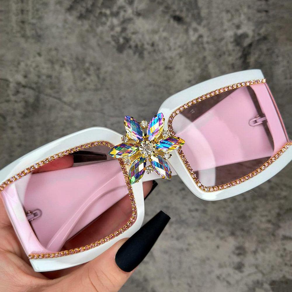 Diamond Vintage Sunglasses - ShopEbonyMonique