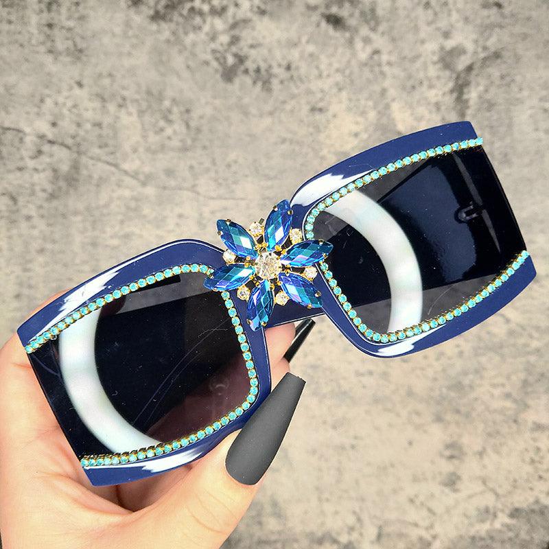 Diamond Vintage Sunglasses - ShopEbonyMonique