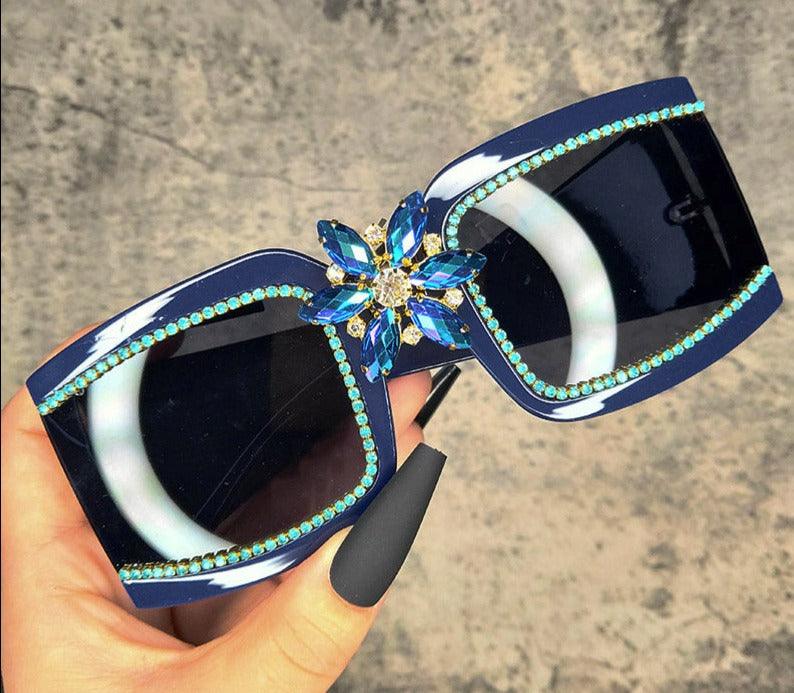 Diamond Vintage Sunglasses - ShopEbonyMonique