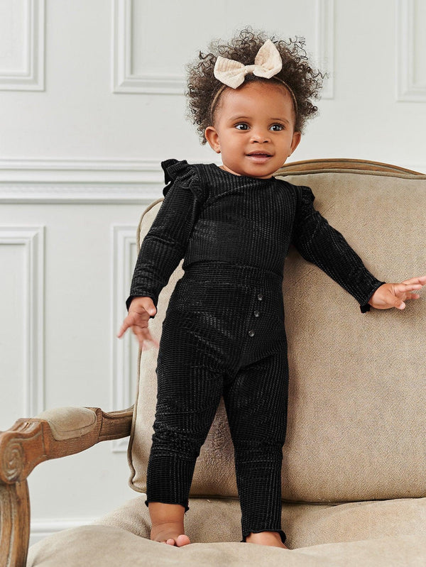 EM Baby Velvet  Pants set - ShopEbonyMonique