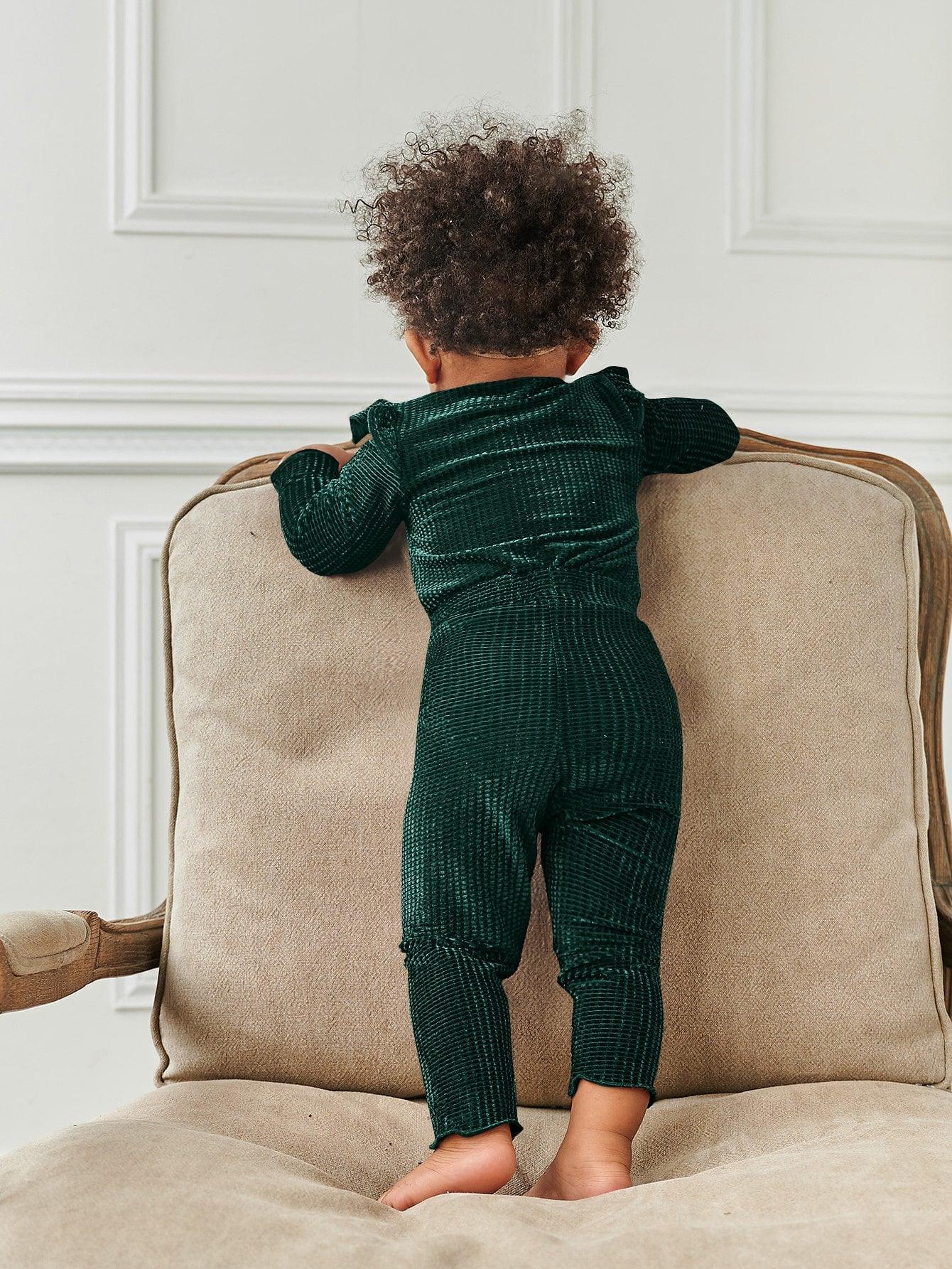 EM Baby Velvet  Pants set - ShopEbonyMonique