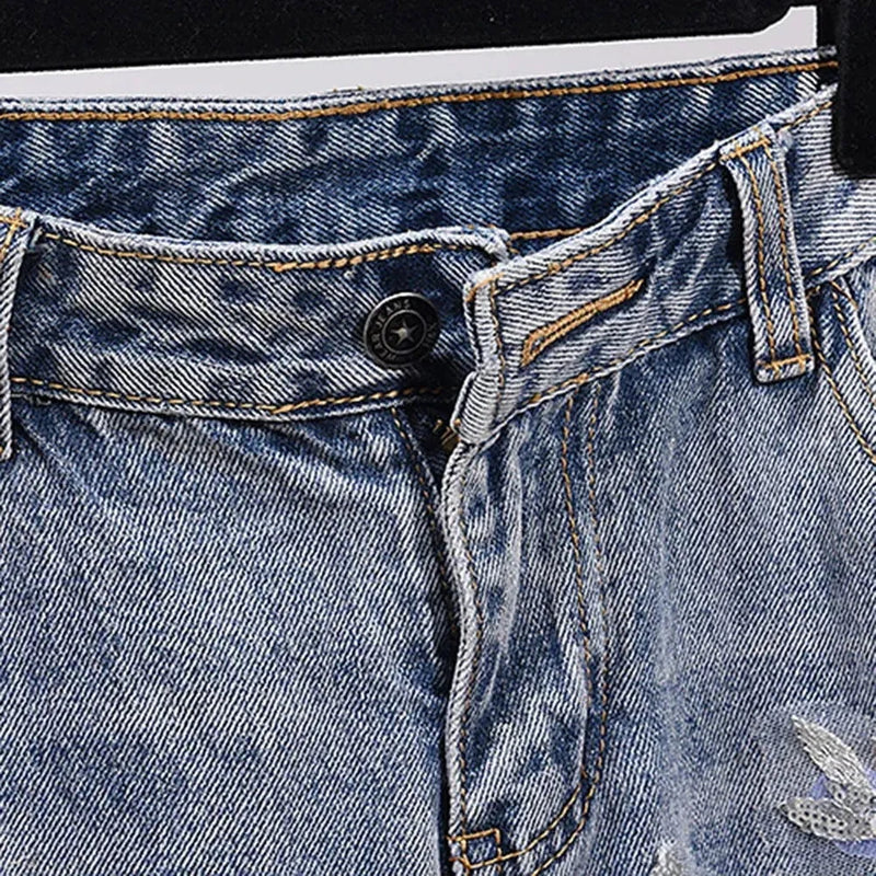 EM Fashion Denim Pants Sets - ShopEbonyMonique