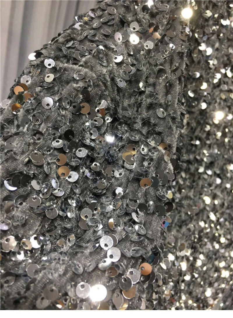 EM Hand-beaded Sequin Pullover Sweatshirt - ShopEbonyMonique