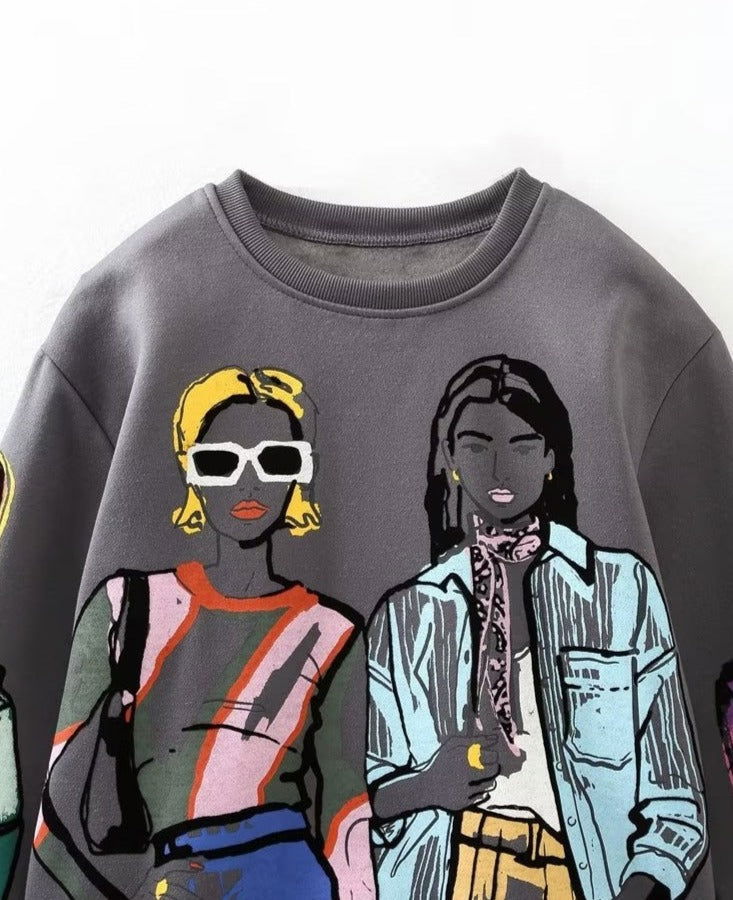 EM Lady Fleece Sweatshirts - ShopEbonyMonique