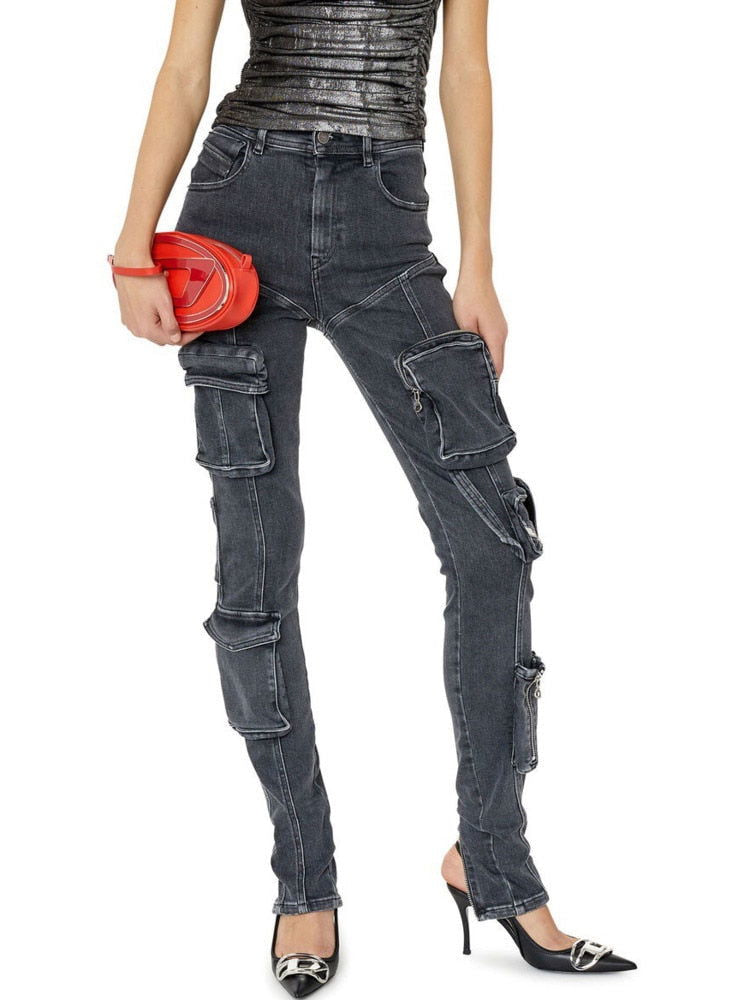 EM Leg Zip Jeans - ShopEbonyMonique
