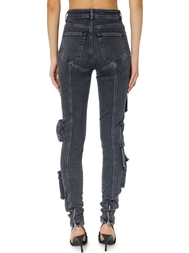 EM Leg Zip Jeans - ShopEbonyMonique