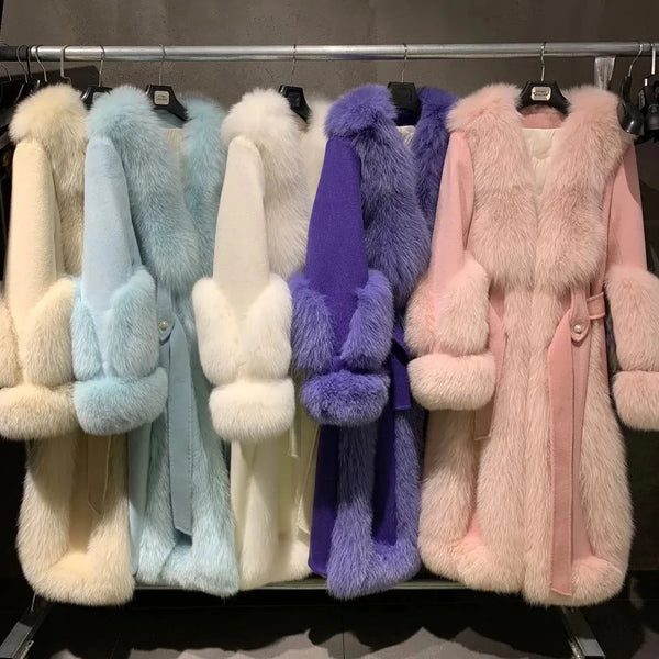 EM Luxury Long Wool Coat - ShopEbonyMonique