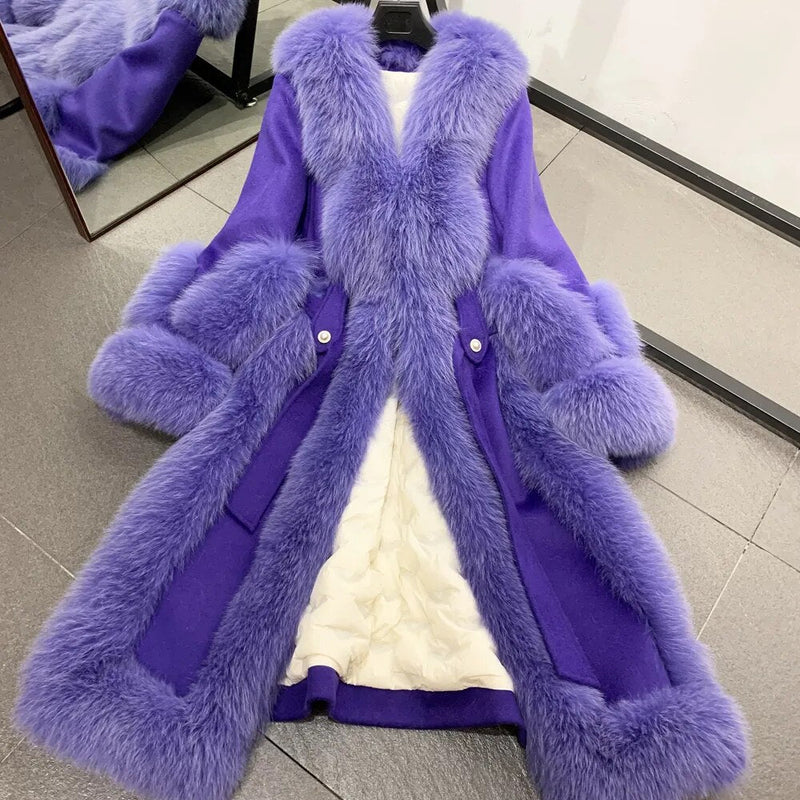 EM Luxury Long Wool Coat - ShopEbonyMonique