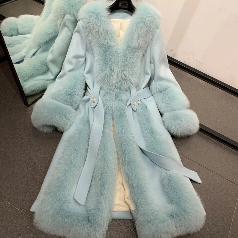 EM Luxury Long Wool Coat - ShopEbonyMonique