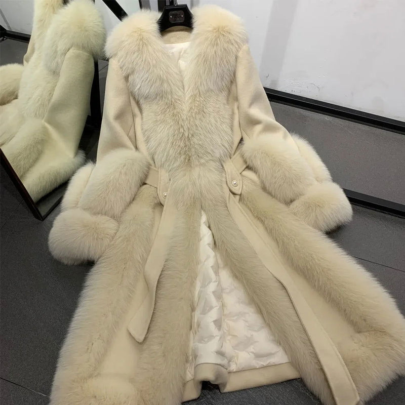 EM Luxury Long Wool Coat - ShopEbonyMonique