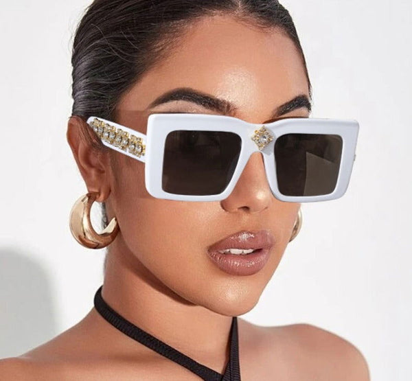 EM Luxury Rhinestone Unisex Sunglasses - ShopEbonyMonique