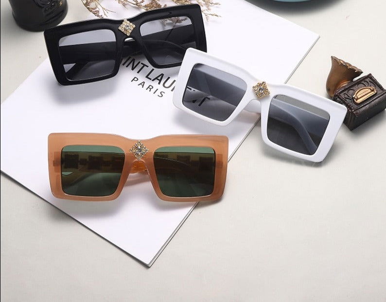 EM Luxury Rhinestone Unisex Sunglasses - ShopEbonyMonique