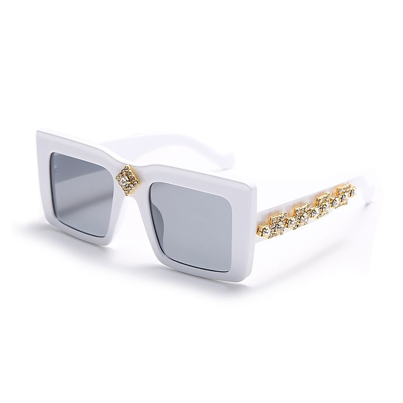 EM Luxury Rhinestone Unisex Sunglasses - ShopEbonyMonique