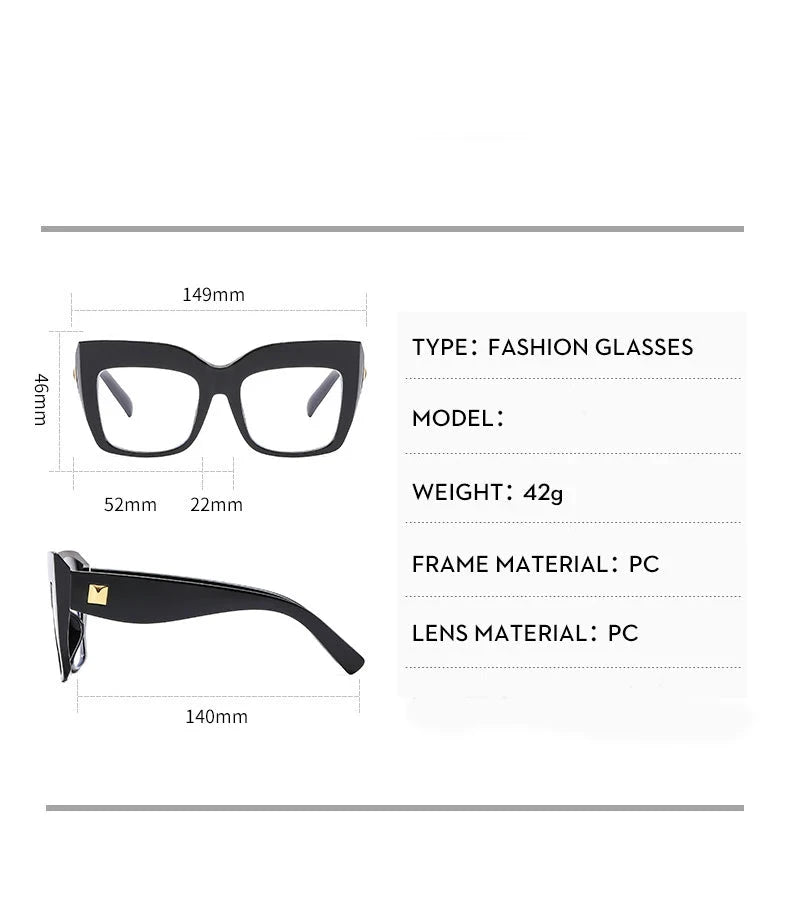 EM Oversized Reading Glasses - ShopEbonyMonique