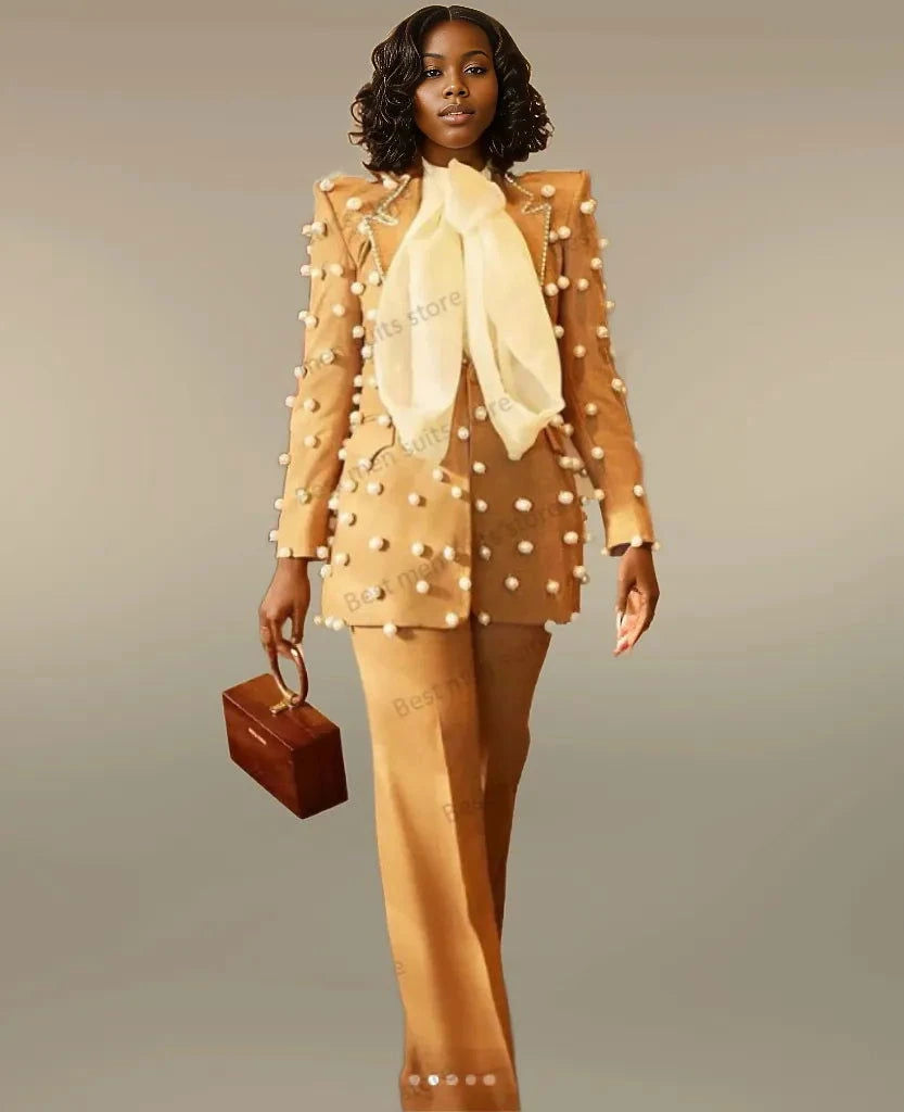 EM Pearls Women Suit Set - ShopEbonyMonique