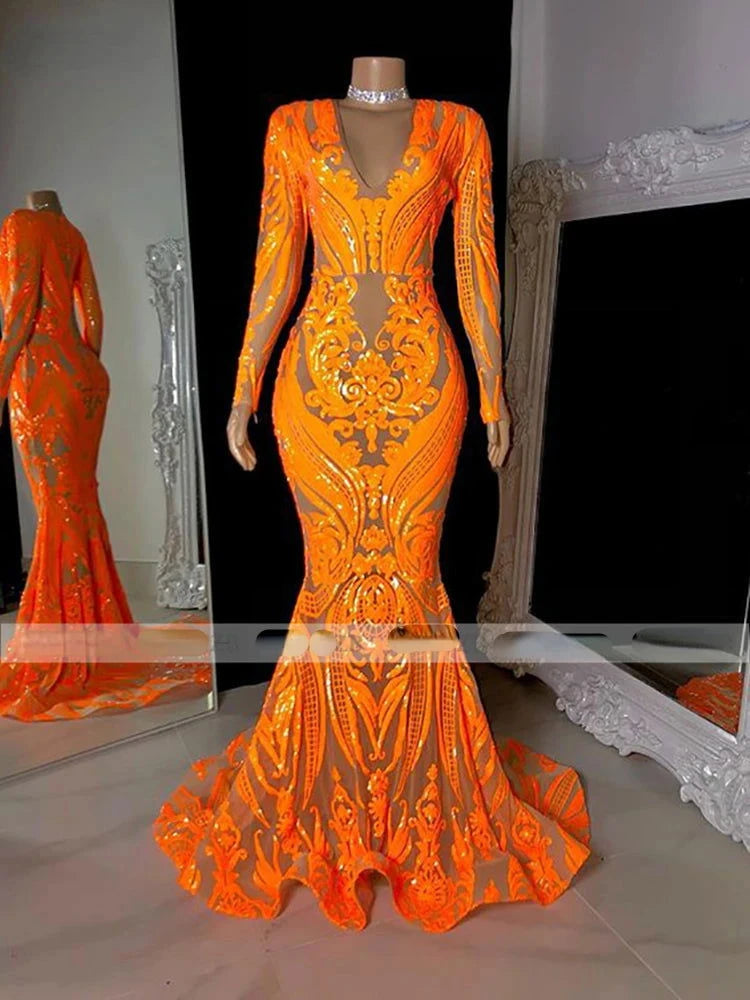 EM Sequin Mermaid Dress - ShopEbonyMonique