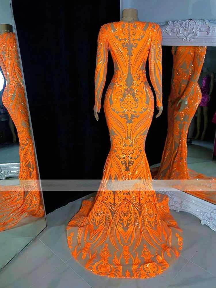 EM Sequin Mermaid Dress - ShopEbonyMonique