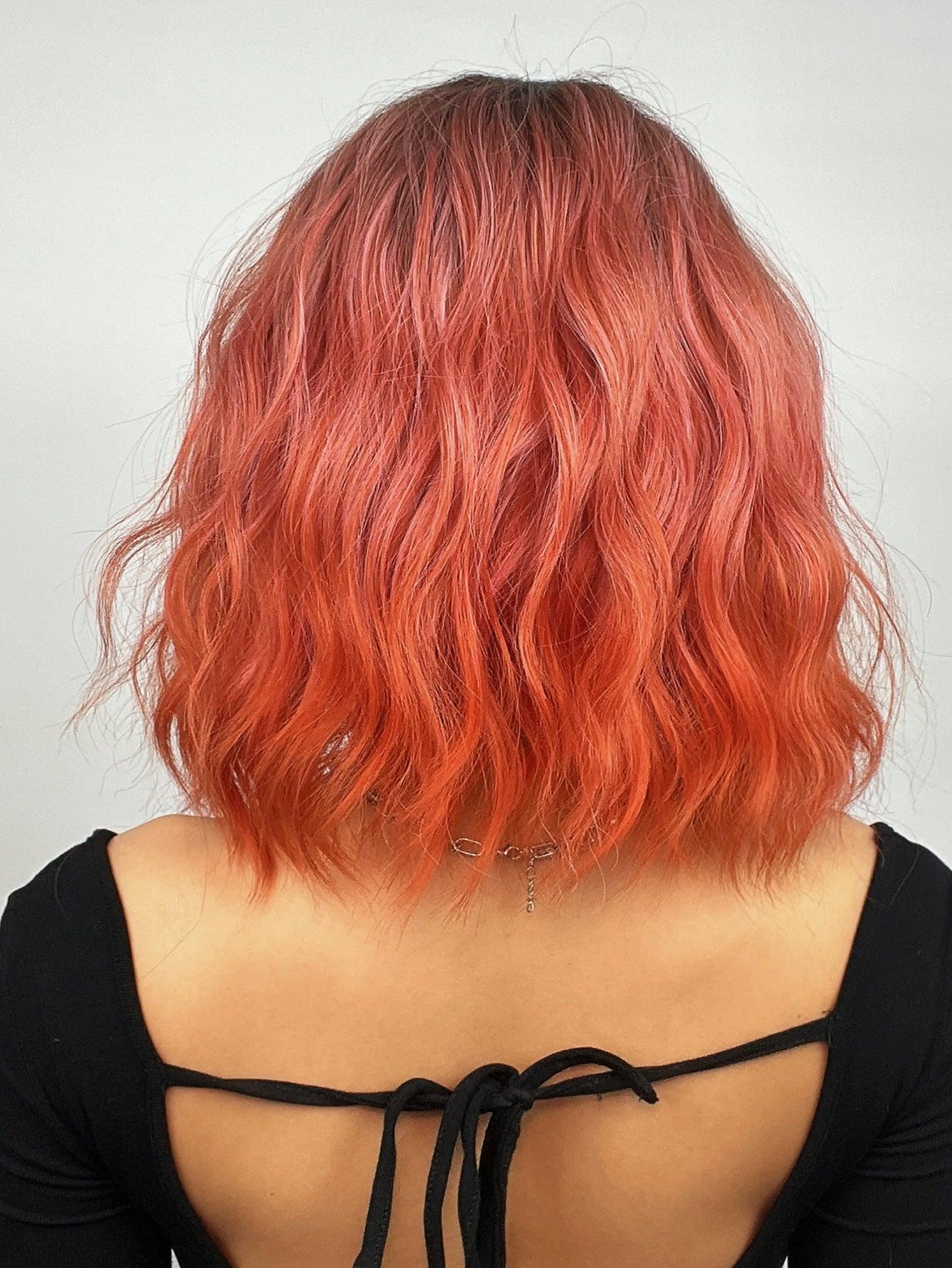 EM Short Curly Synthetic Wig With Bangs - ShopEbonyMonique