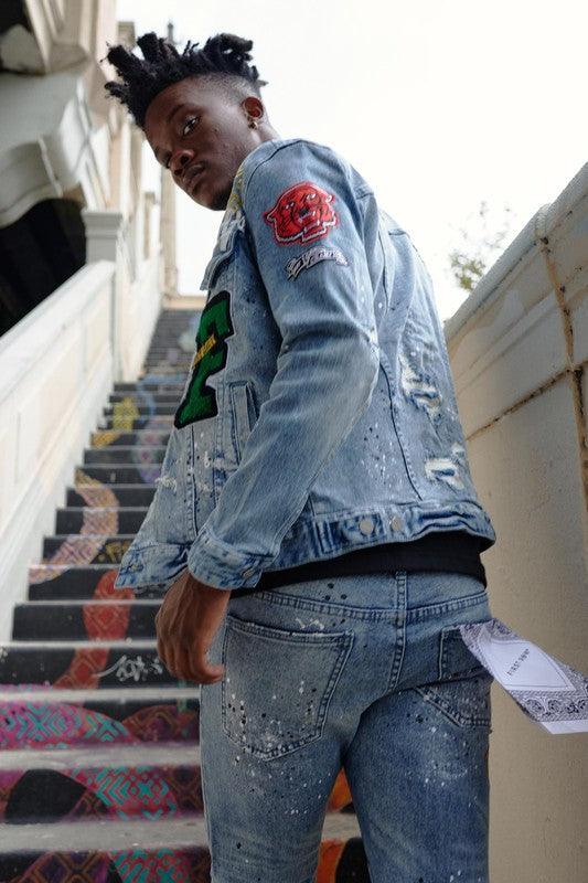 EM Varsity Patch Jacket - ShopEbonyMonique
