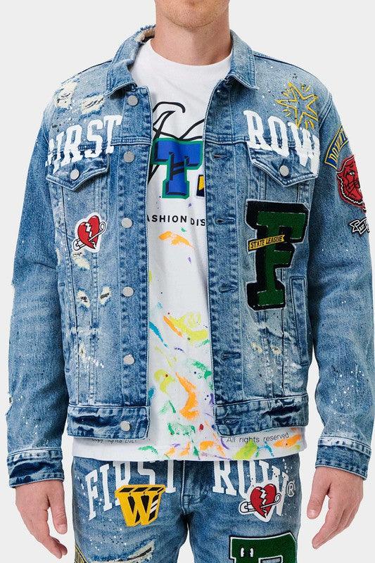 EM Varsity Patch Jacket - ShopEbonyMonique