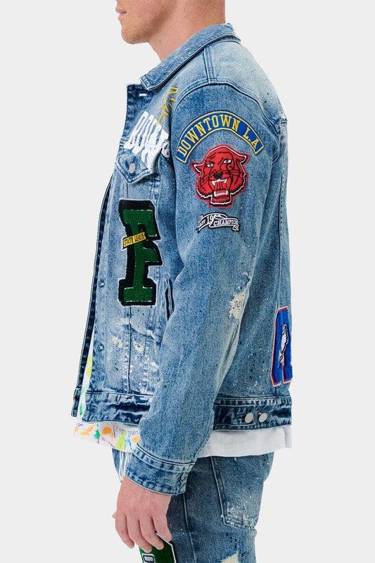 EM Varsity Patch Jacket - ShopEbonyMonique