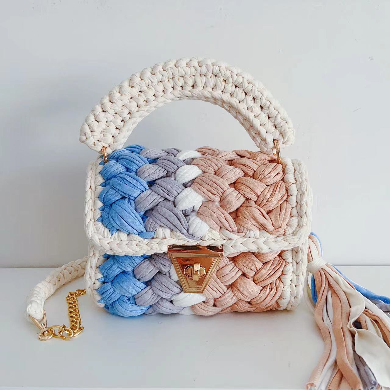 Fashion Knitting Crossbody Bags - ShopEbonyMonique